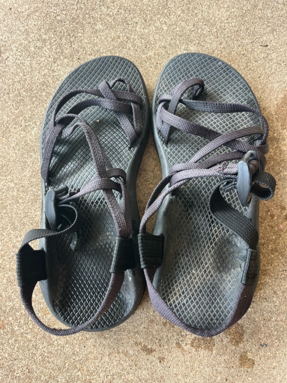 Chaco Women's Black Strappy Outdoor Sandals